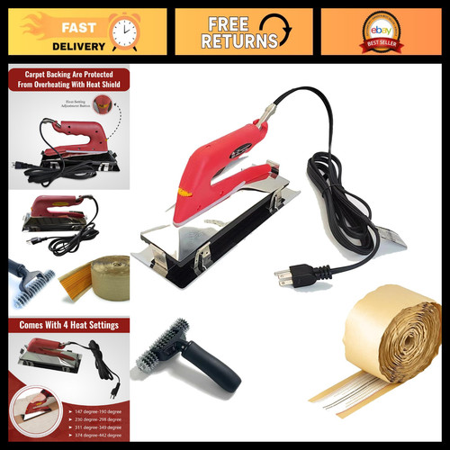 800w carpet seaming iron kit - carpet,