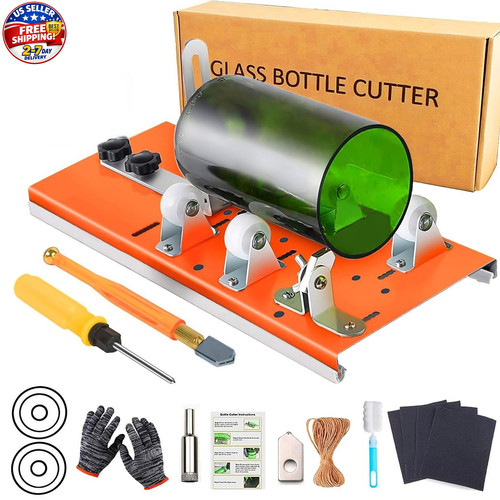 Glass bottle cutter - tool, kit